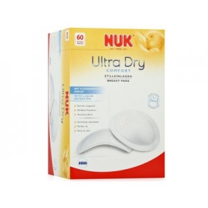 Прокладки для груди NUK для кормящих матерей Ultra Dry Comfort 60 шт, 10 252 081