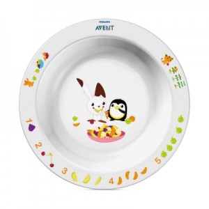 Большая детская тарелка Philips Avent 12 мес+, SCF704/00
