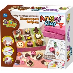 Игровой набор глины ANGEL CLAY для творчества "Шоколадная мастерская"