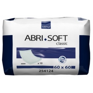 Пеленки одноразовые Abena Abri-Soft Classic 60x60 cm, 10 шт.