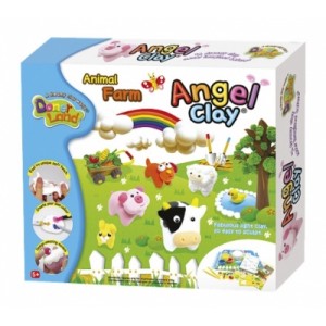 Игровой набор глины ANGEL CLAY для творчества "Animal Farm"