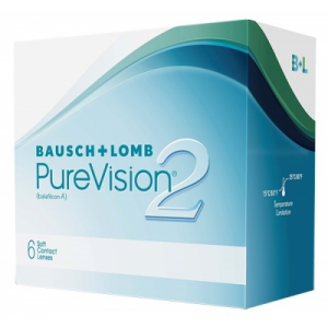 Линзы контактные Bausch & Lomb Pure Vision 2 6pk (-1.00/8.6)