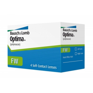 Линзы контактные Bausch & Lomb Optima FW 4pk (-1.00/8.7/14.0)