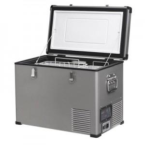 Автомобильный холодильник Indel B TB46 Steel, компрессорный, 46 л