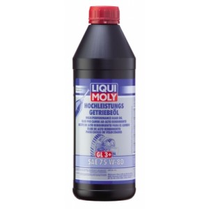 Трансмиссионное масло LIQUI MOLY Hochleistungs-Getriebeoil 75W-80, НС-синтетическое, 1л (7584)
