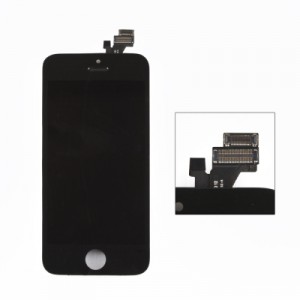 Дисплей LP LCD с тачскрином для iPhone 5, (AAA) 1-я категория, черный