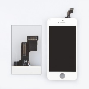 Дисплей LP LCD с тачскрином для iPhone 5S, (AAA) 1-я категория, белый