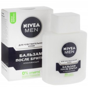 Бальзам после бритья NIVEA for men для  чувствительной кожи, 100 мл.