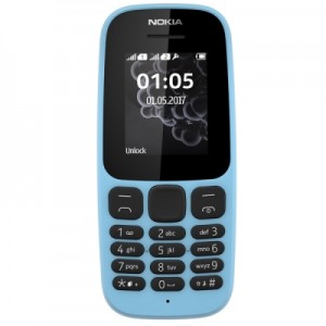Мобильный телефон Nokia 105 Dual sim (TA-1034) Blue