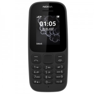 Мобильный телефон Nokia 105 (TA-1010) Black