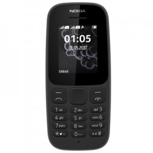 Мобильный телефон Nokia 105 Dual sim (TA-1034) Black