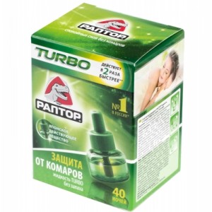 Жидкость от комаров РАПТОР TURBO 40 ночей
