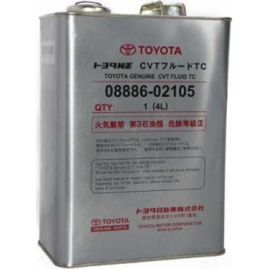 Жидкость для вариаторов TOYOTA CVT Fluid TC, 4 л., 0888602105