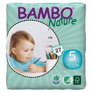 Подгузники Bambo Nature (Бамбо Натур) Junior 5 (12-22 кг) 27 шт