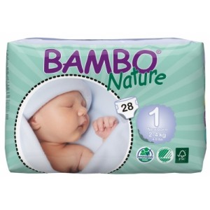 Подгузники Bambo Nature (Бамбо Натур) New born 1 (2-4 кг) 28 шт
