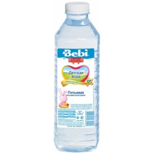 Вода детская Bebi питьевая, 0 мес., 1 л. (6 штук)