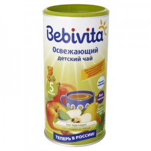 Чай детский Bebivita (Бебивита) гранулированный Освежающий, с 5 мес., 200 гр.