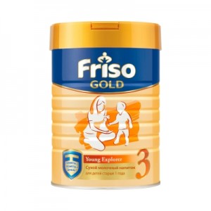 Молочная смесь Friso (Фрисо) Фрисолак 3 GOLD (ГОЛД), с 1 года до 3 лет, 400 гр.