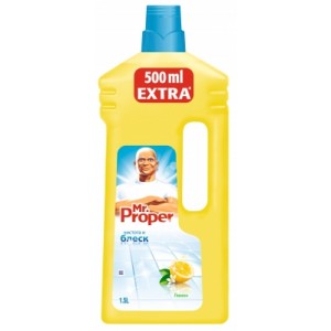 Моющая жидкость MR PROPER для уборки Универсал Лимон 1.5л