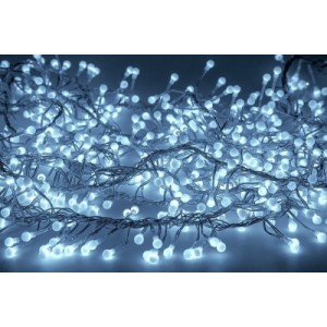 Гирлянда NEON-NIGHT "Мишура LED" 3 м прозрачный ПВХ, 288 диодов, цвет белый