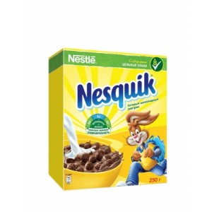 Готовый завтрак Nestle® Nesquik® шоколадные шарики, 250 гр.