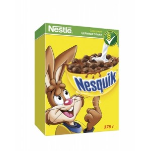 Готовый завтрак Nestle® Nesquik® шоколадные шарики, 375 гр.