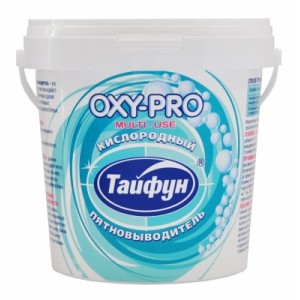 Кислородный пятновыводитель ТАЙФУН OXY-PRO, 1 кг.