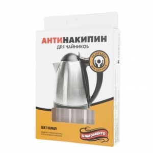 Антинакипин UnMomento суперконцентрат жидкий для чайников, 5 капсул по 10 мл