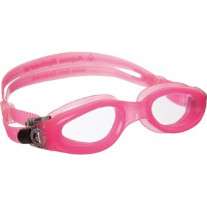Очки для плавания Aqua Sphere KAIMAN LADY, прозрачные линзы, оправа розовая