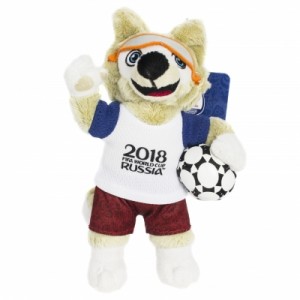 Мягкая игрушка FIFA-2018 Волк Забивака, 18 см, Т10819