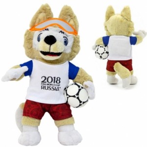 Мягкая игрушка FIFA-2018 Волк Забивака, 21 см, Т11250, в пакете