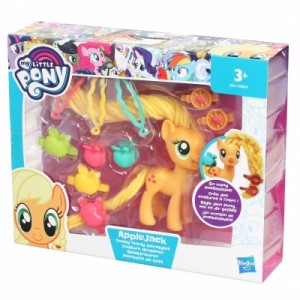 Игровой набор HASBRO My Little Pony- Пони с праздничными прическами: APPLEJACK