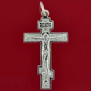 Крест серебряный КСА-021, 2,26г