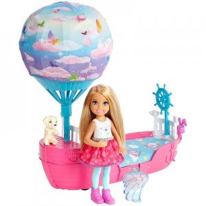 Игровой набор MATTEL Barbie Dreamtopia - Кукла Челси с кроваткой