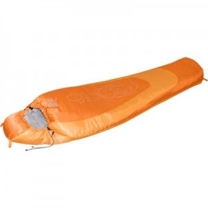 Спальный мешок NOVA TOUR "Сибирь -20 V2", оранжевый, левый