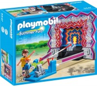 Игровой набор Playmobil Парк Развлечений: Аттракцион "Сбей банки"