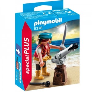 Игровой набор Playmobil Экстра-набор: Пират с пушкой