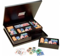 Набор для покера Renzo Romagnoli в деревянном кейсе (Q6100K)