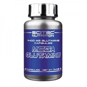 Аминокислота Глютамин SciTec Mega Glutamine 120 caps.