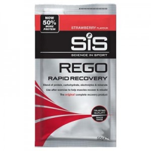 Напиток восстановительный углеводно-белковый в порошке SiS REGO Rapid Recovery 50g клубника