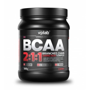 Аминокислота VPLab BCAA 2:1:1 вишня, 500 г
