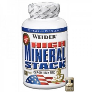 Минеральный комплекс Weider High Mineral Stack, 120 капс